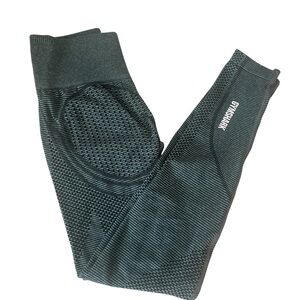Gymshark  Leggings Green Gray Sz S